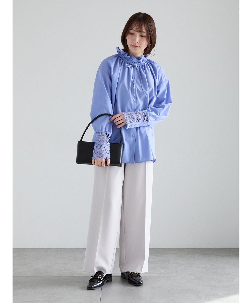 Te chichi レースカフスブラウス 