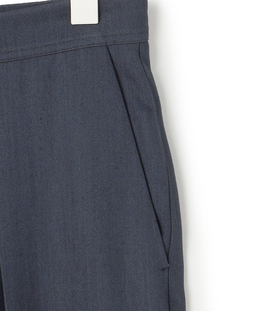 ICB 【洗える】 ドレープスラブデニム ワイドパンツ 