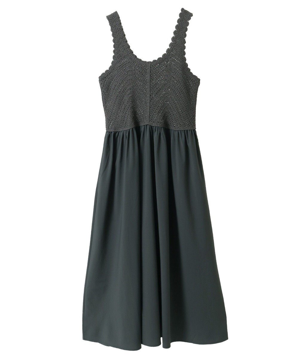 Green Parks ・ＳＵＧＡＲ　ＳＰＯＯＮ　クロシェキリカエワンピース 