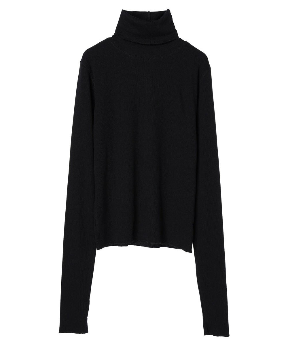 earth music&ecology ＴＲウールブレンドタートルネックプルオーバー 