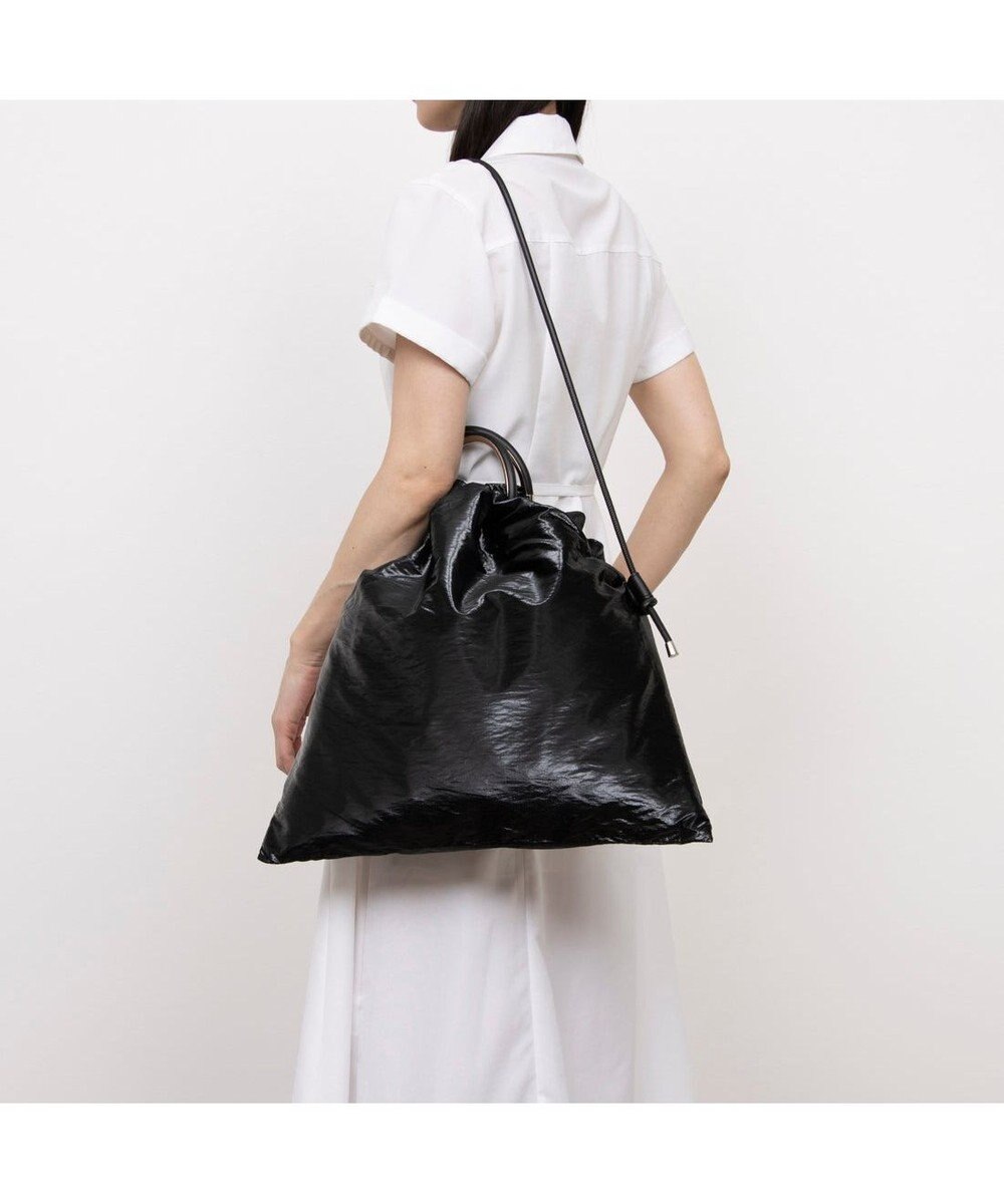 UNBILLION カシュカシュ cachecache / コンビ金手ハンドル2wayトート 