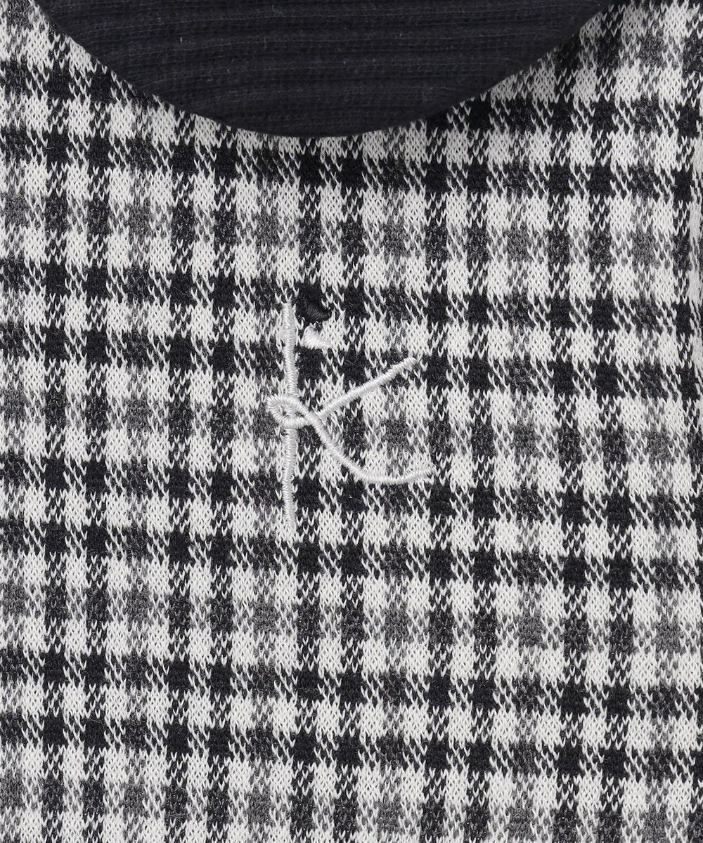 組曲 KIDS 【110-140㎝】チェックジャガード トレーナー 