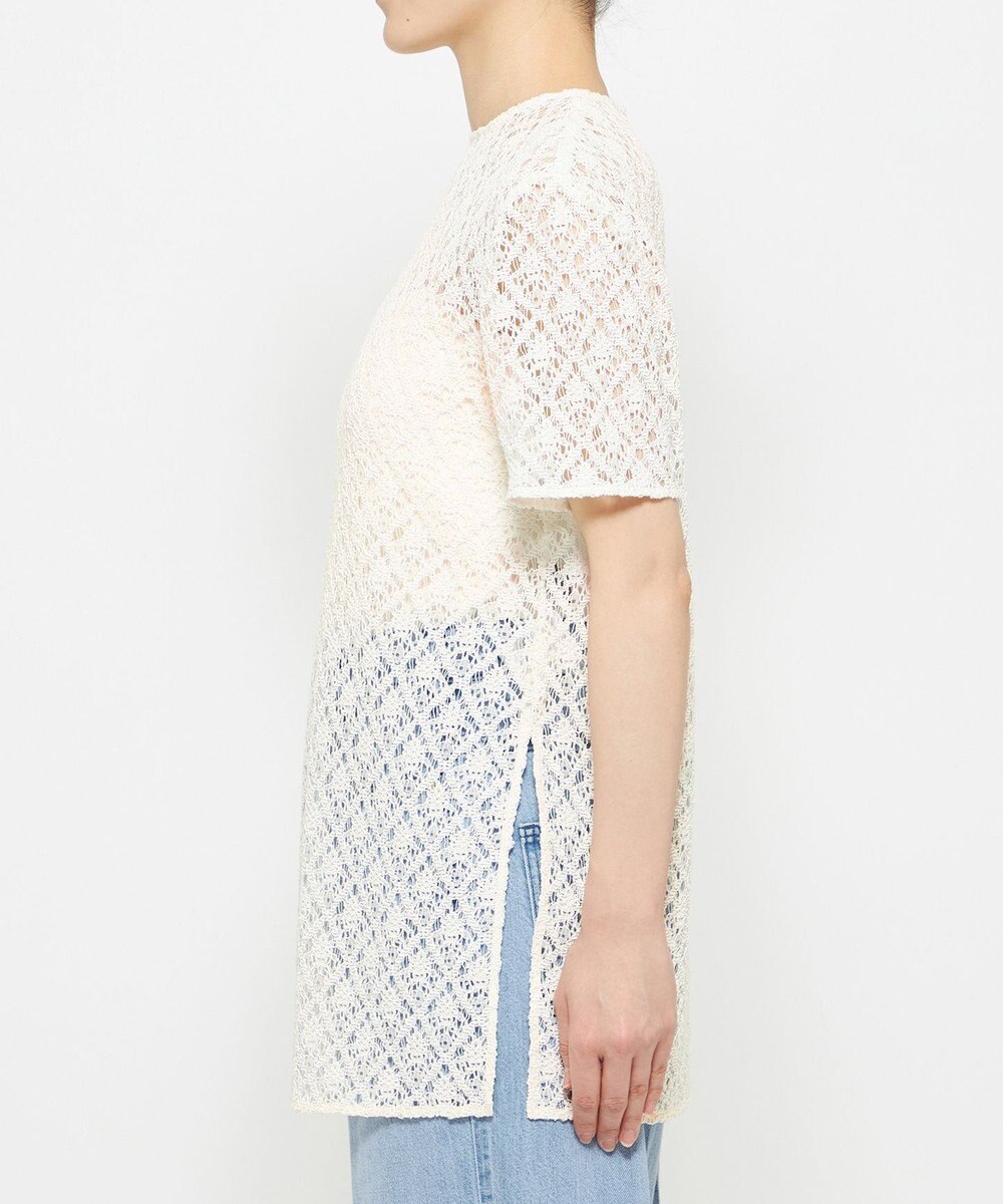 uncrave ジオメトリックレース ブラウス 