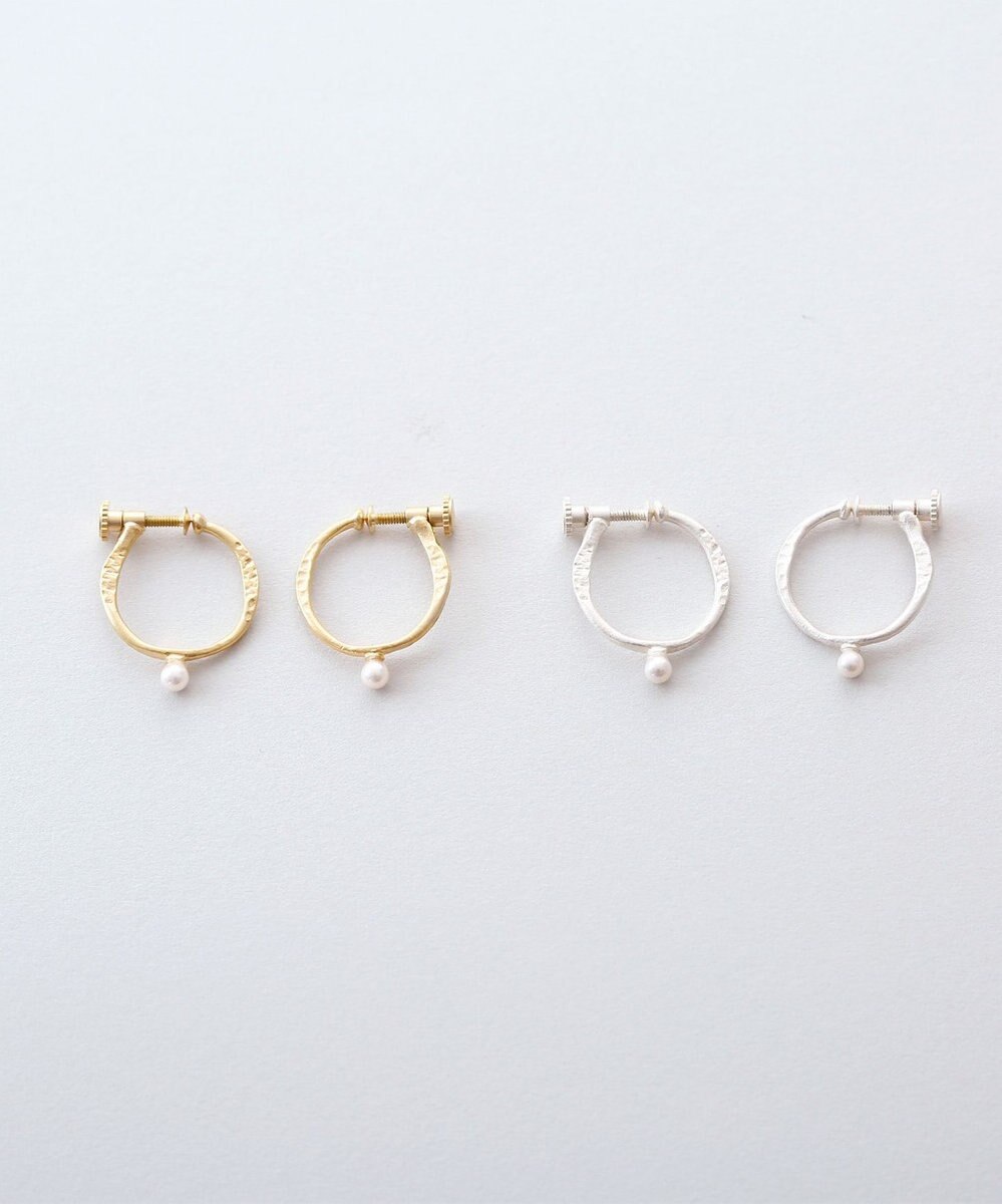 Pisceans フロウラインイヤリング （パール） 