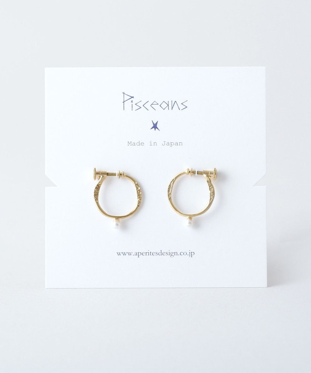Pisceans フロウラインイヤリング （パール） 