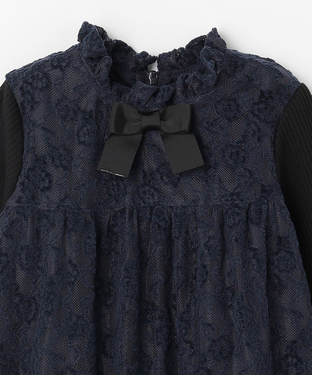 組曲 KIDS 【110-140㎝】スノウレース ワンピース 