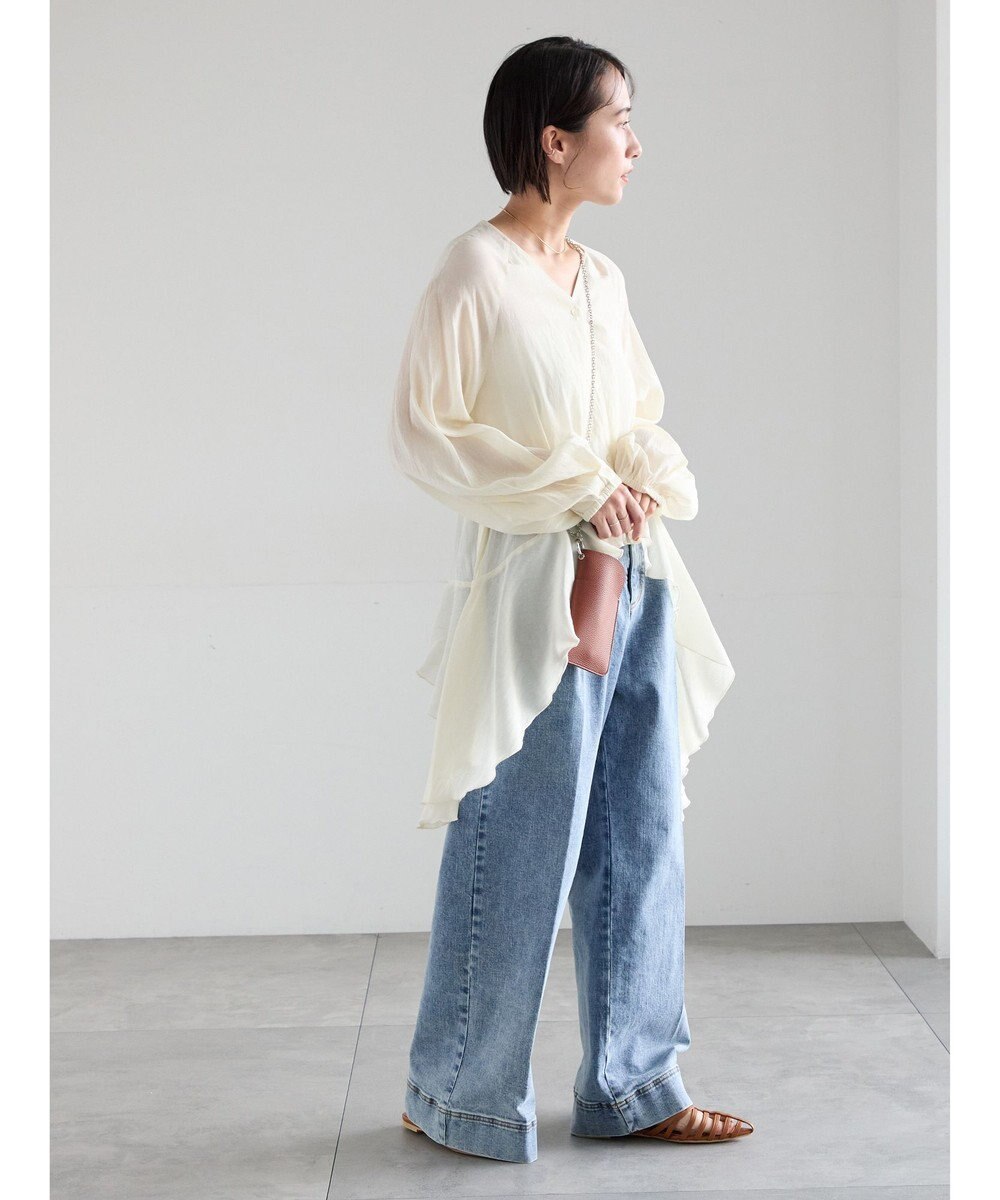 Te chichi イレギュラーヘムチュニックブラウス 
