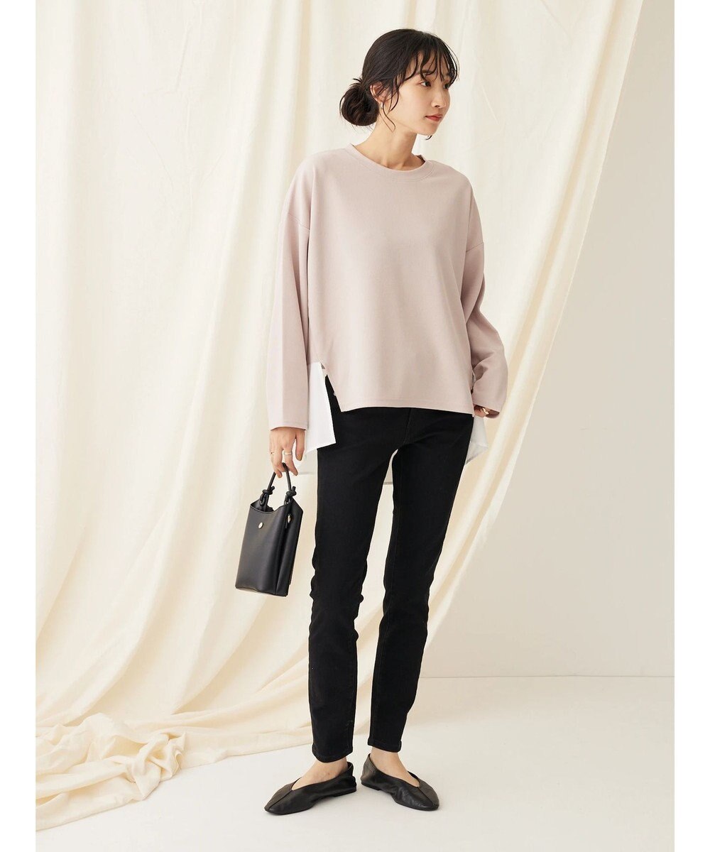 CRAFT STANDARD BOUTIQUE 布帛切替デザインプルオーバー 