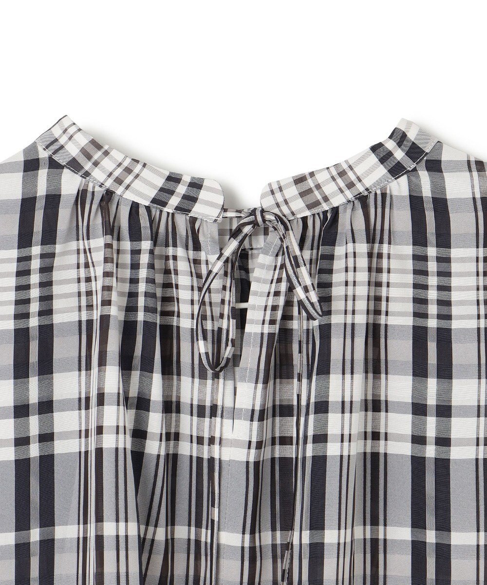 UNFILO シアー2WAYブラウス 