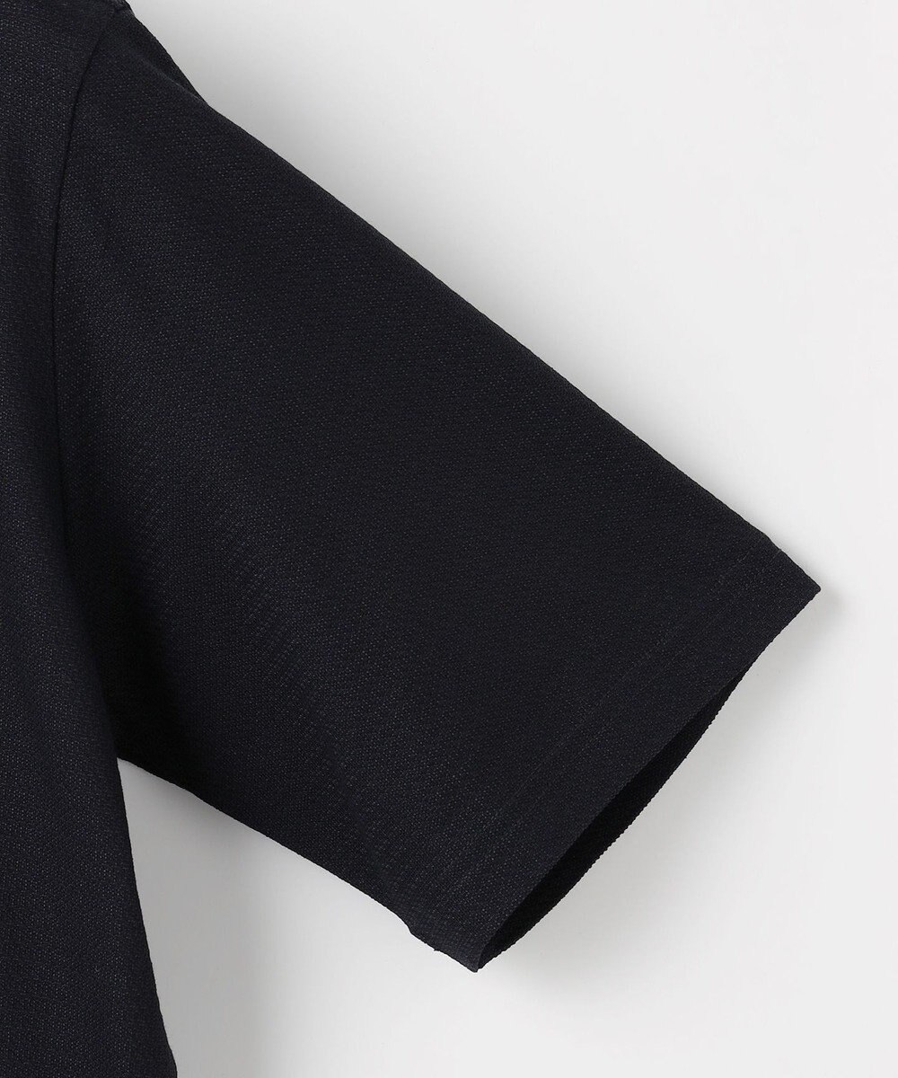 JOSEPH ABBOUD 【オリジナルジャージ生地/サラリ清涼/上質感】コンパクトブロックリンクス ドレス Ｔシャツ 