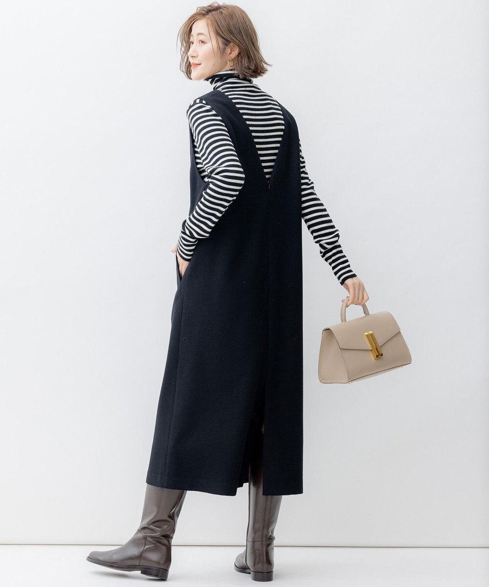 23区 S ウールミルドジャージー ジャンパースカート 