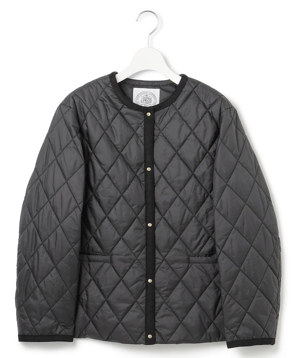 J.PRESS LADIES L 【WEB限定カラーあり・洗える】コンパクトタフタキルティング ブルゾン 