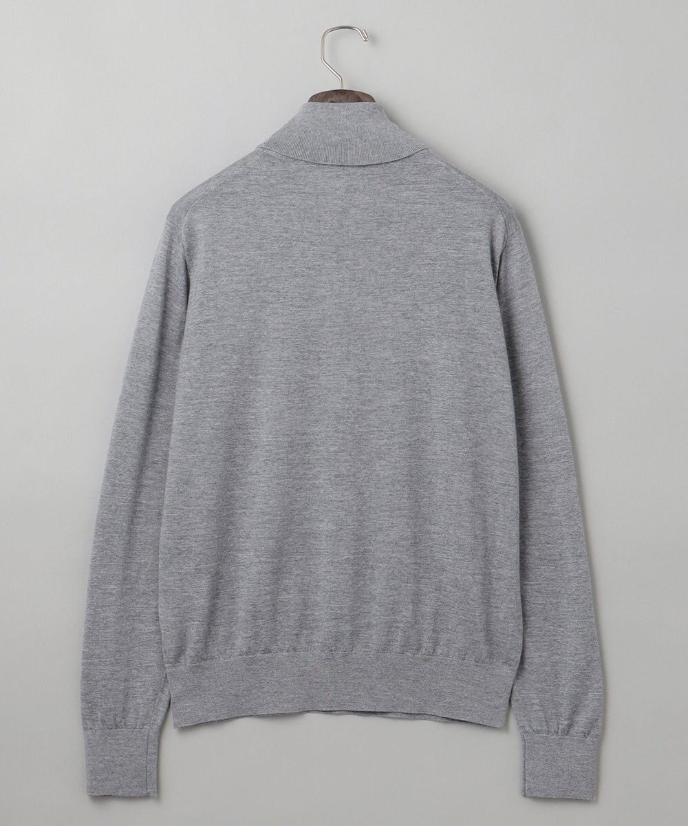 GOTAIRIKU 新色追加【洗える/チクチクしにくい/ピリングしにくい】イタリア糸 ハイゲージ タートルネックニット_WOOL100％ 