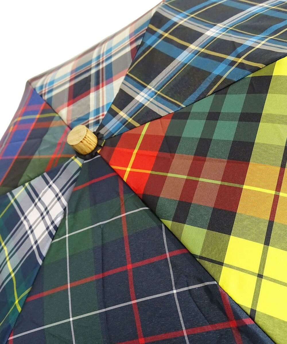 +RING 【プラスリング】【数量限定】【UVカット90%以上】レディース向け 晴雨兼用 折傘 CHK T1189 NEW COLLECTION 