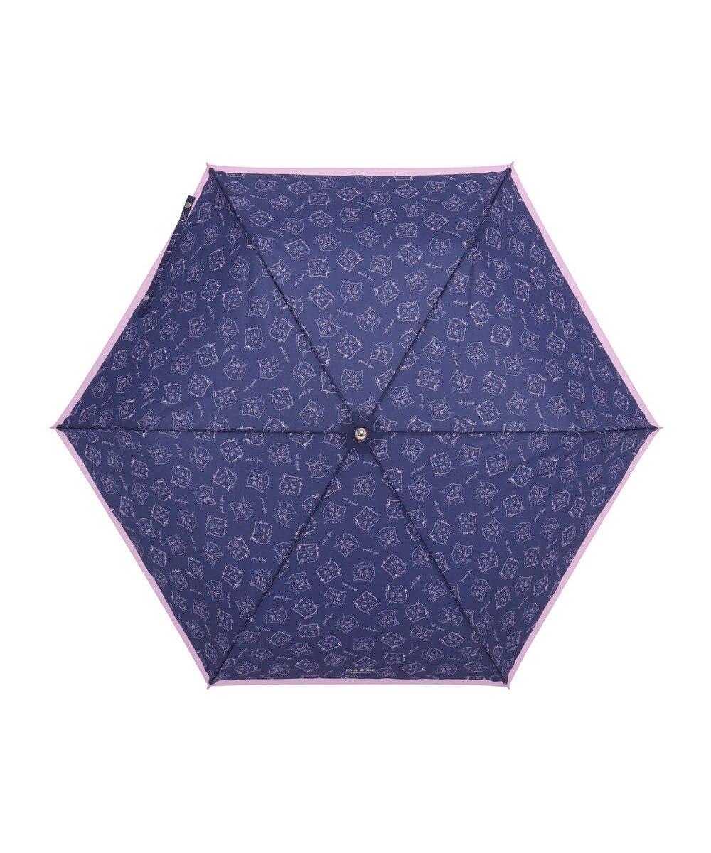MOONBAT PAUL&JOE ACCESSOIRES(ポール＆ジョー アクセソワ) 折りたたみ傘 ドローイングヌネット＆ジプシー 