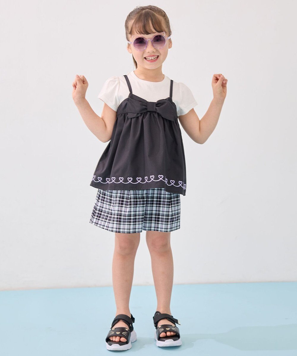 ANY KIDS キャミソール ドッキングTシャツ 