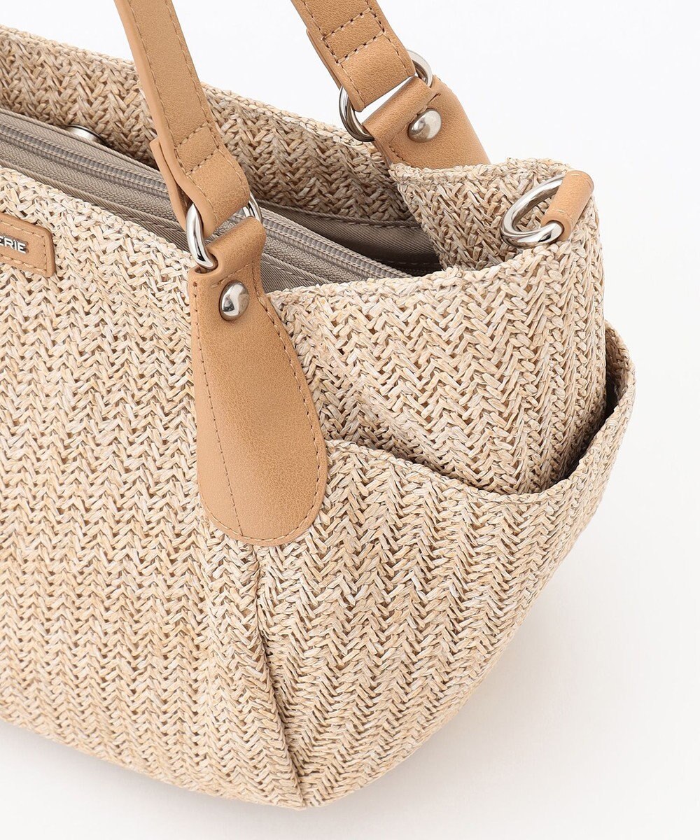 LA BAGAGERIE つまみハンドル　サマー2wayミニトートバッグ 