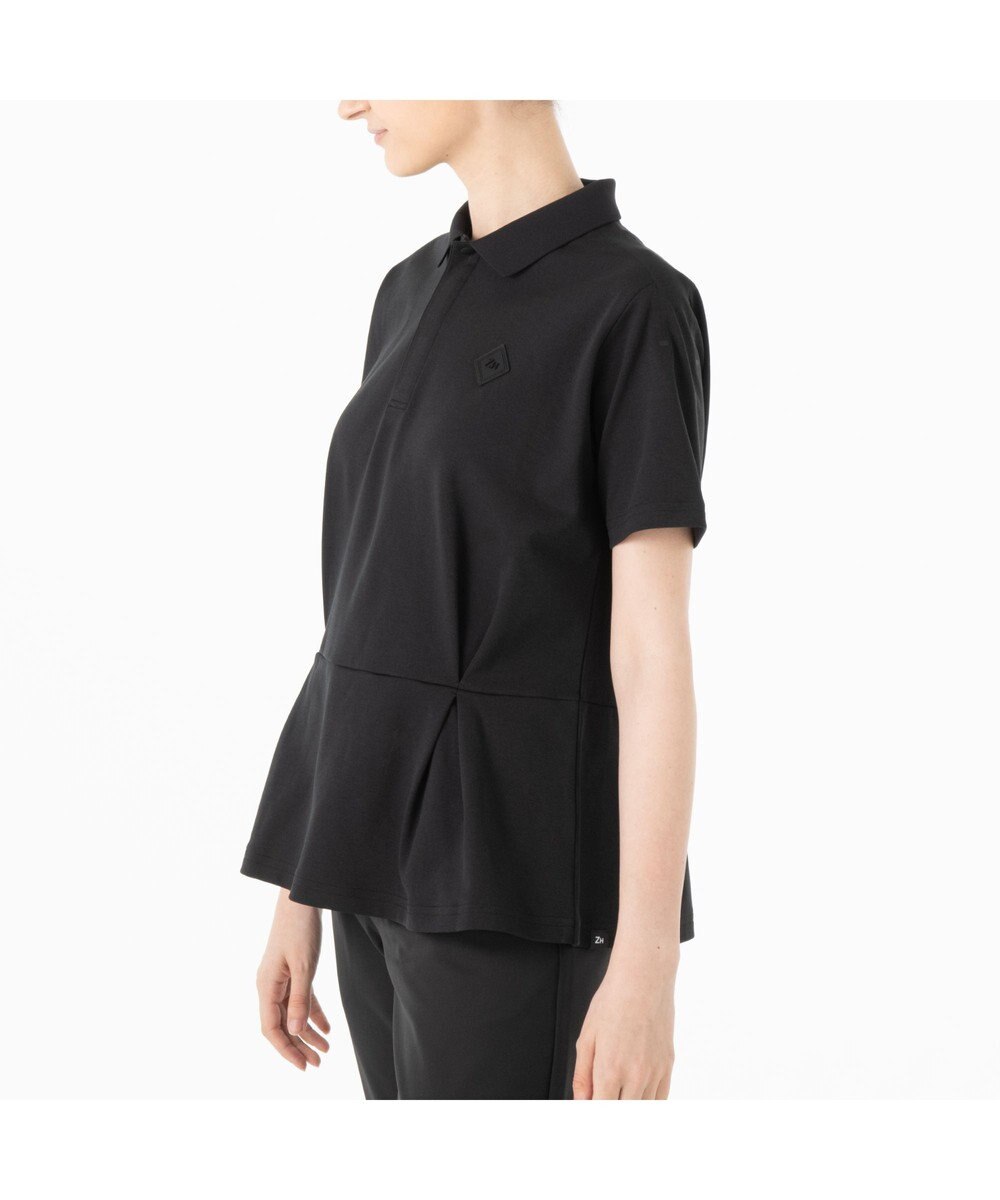 ZERO HALLIBURTON ペプラム風切替ポロシャツ ZHG-W4A 3 82874 ゴルフウェア 