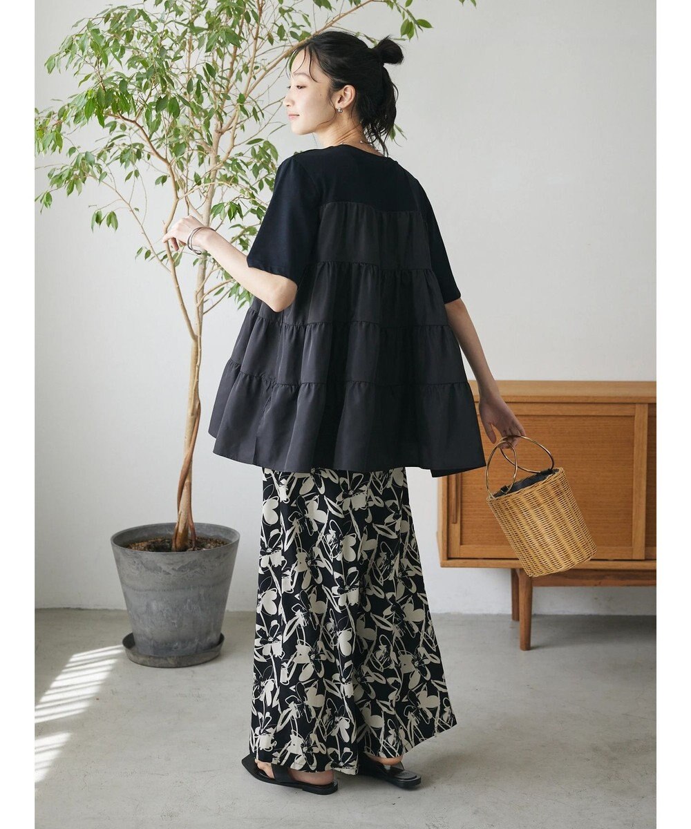 CRAFT STANDARD BOUTIQUE 異素材ティアードカットチュニック 