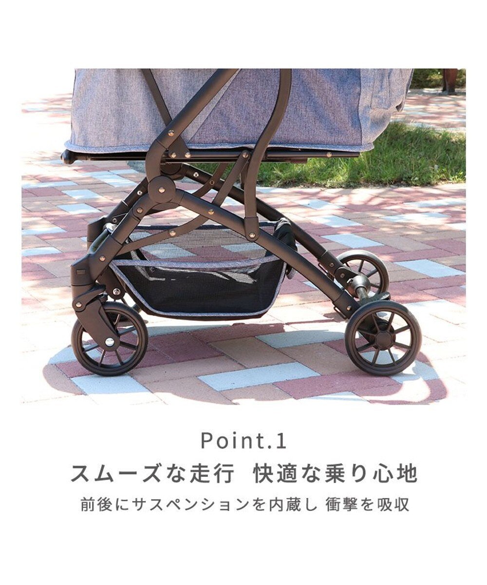 PET PARADISE smooca コンパクト ペットカート 《スモーキーグリーン》 