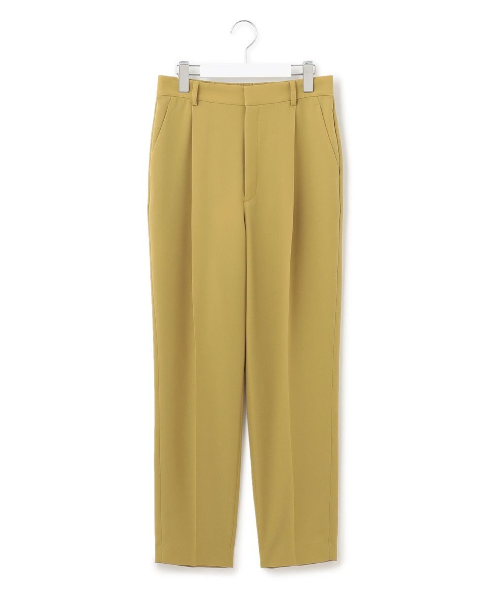 23区 【洗える】ポリエステルストレッチツイル テーパードパンツ 