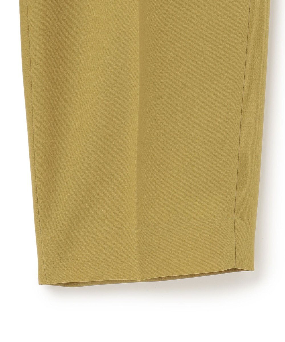 23区 【洗える】ポリエステルストレッチツイル テーパードパンツ 