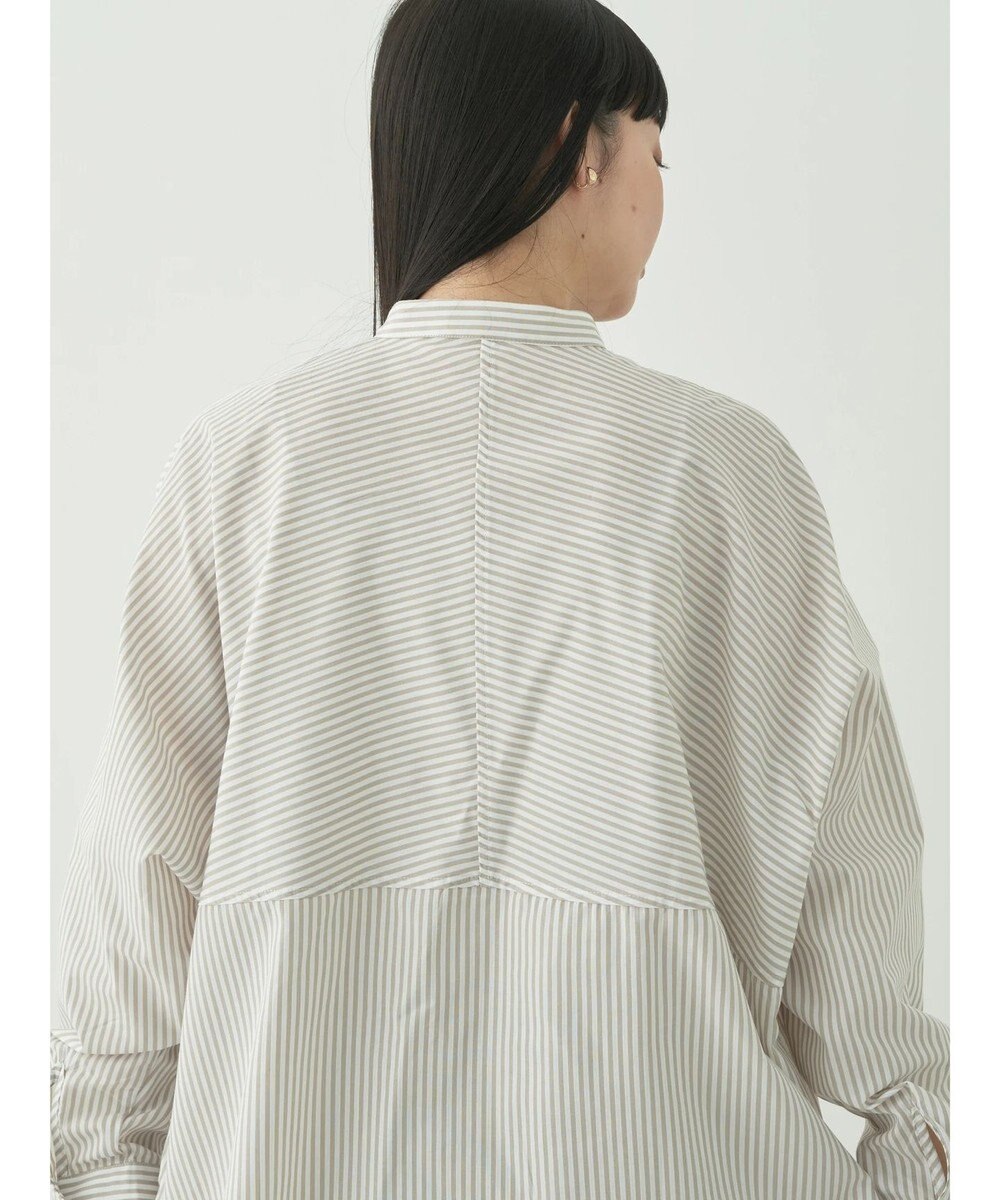 earth music&ecology ドルマンストライプシャツ 