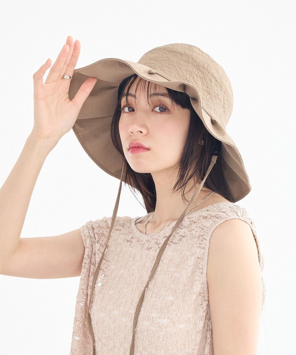 earth music&ecology 【ＵVカット】タックハット 