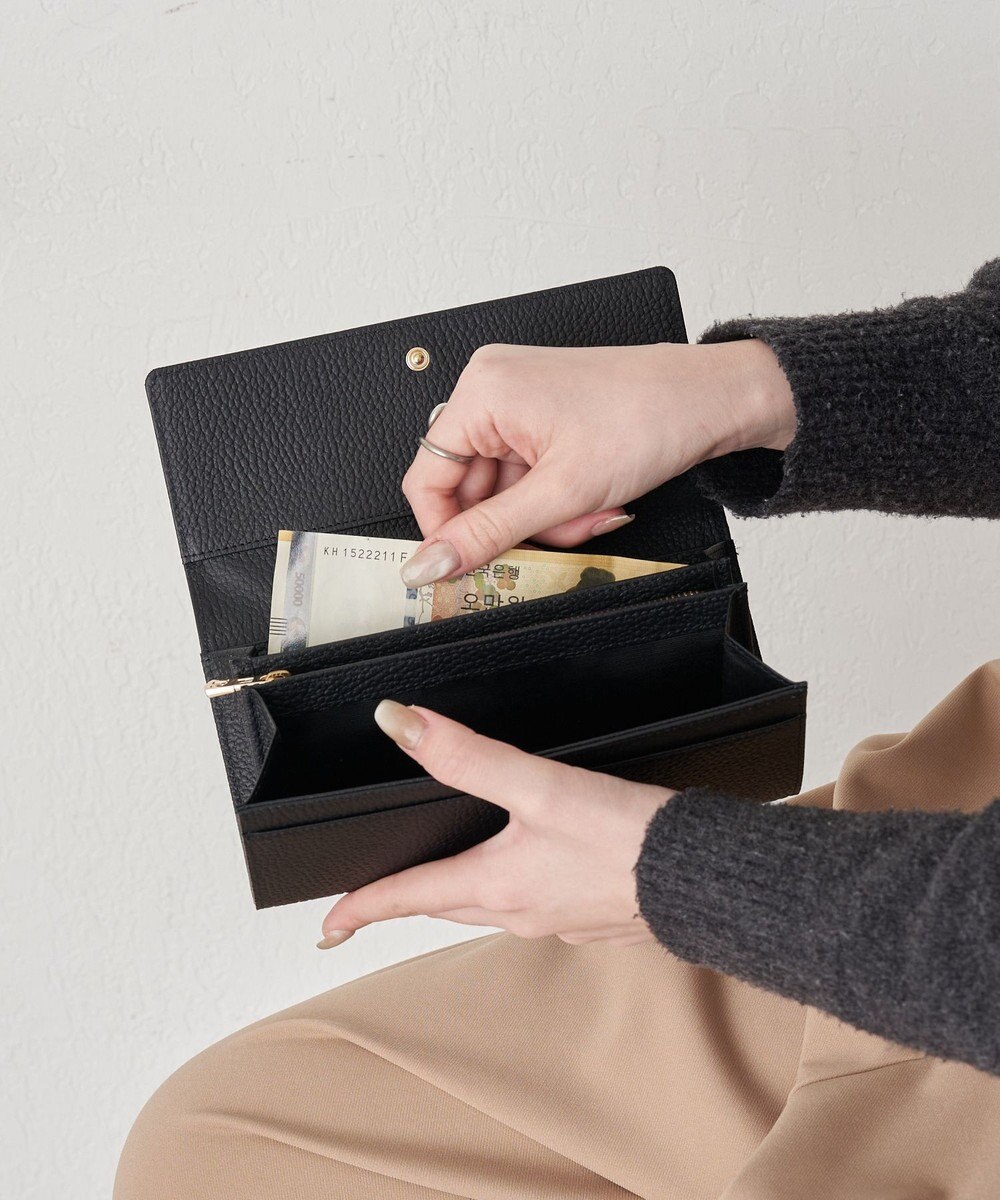 russet サークルプレートロングウォレット(SO-440) 