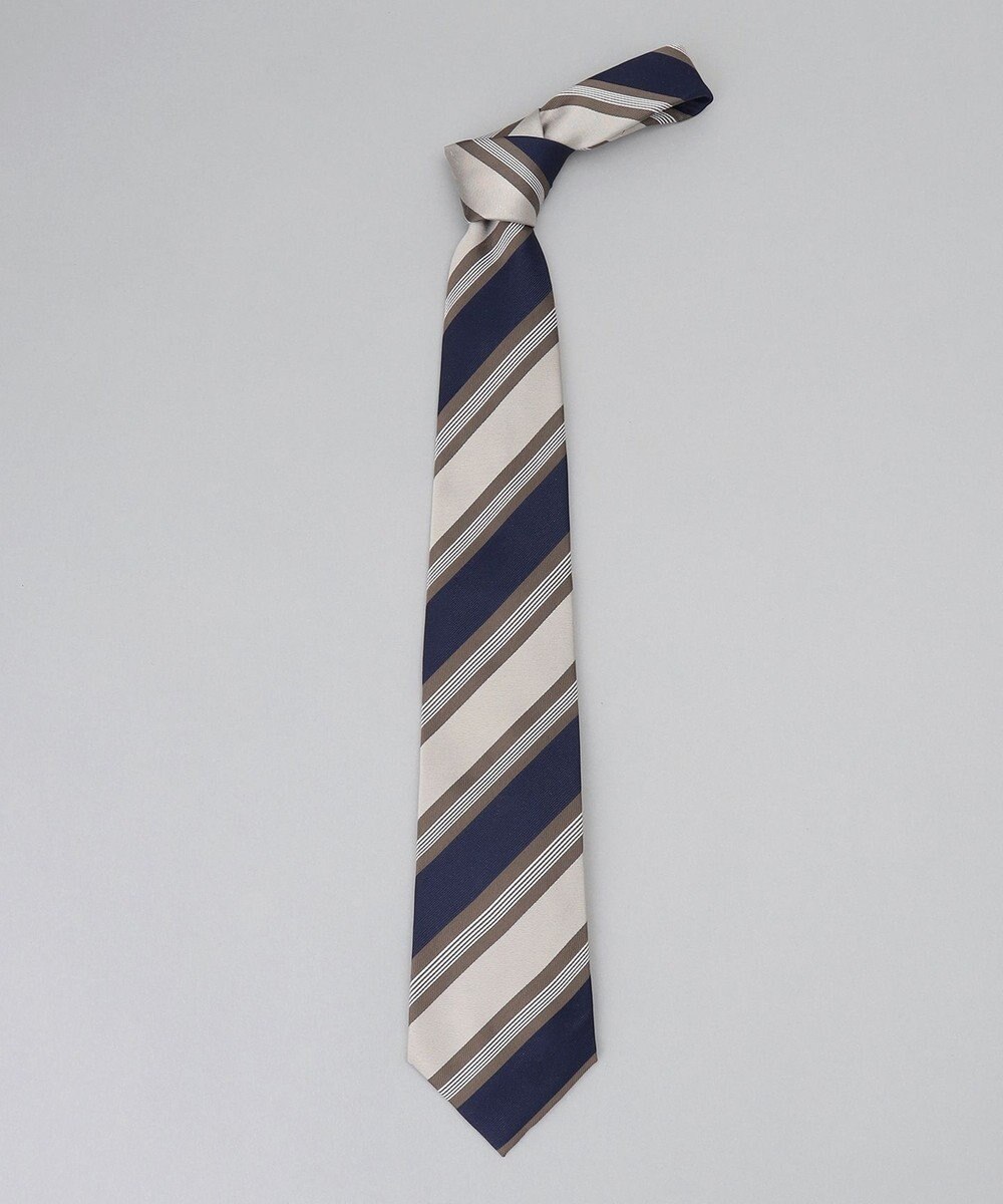 GOTAIRIKU GOTAIRIKU別注【日本製】シルク ネクタイ_ストライプ 