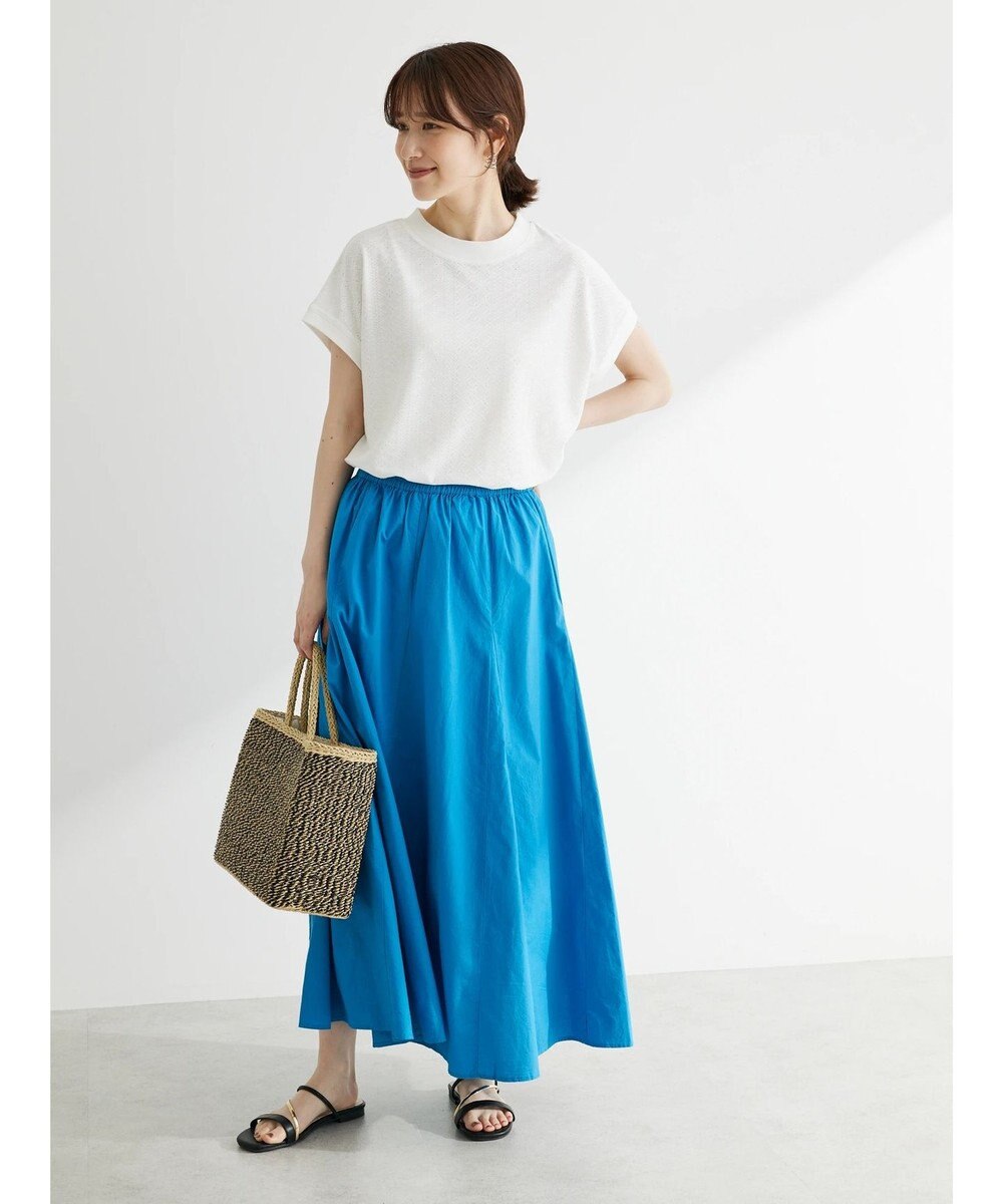 Green Parks Ｉ　切替ギャザーロングスカート 