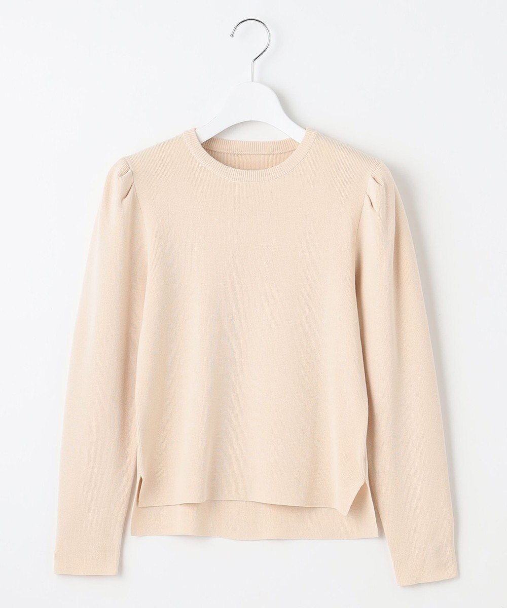 Feroux 【洗える】パワショル ニットプルオーバー 