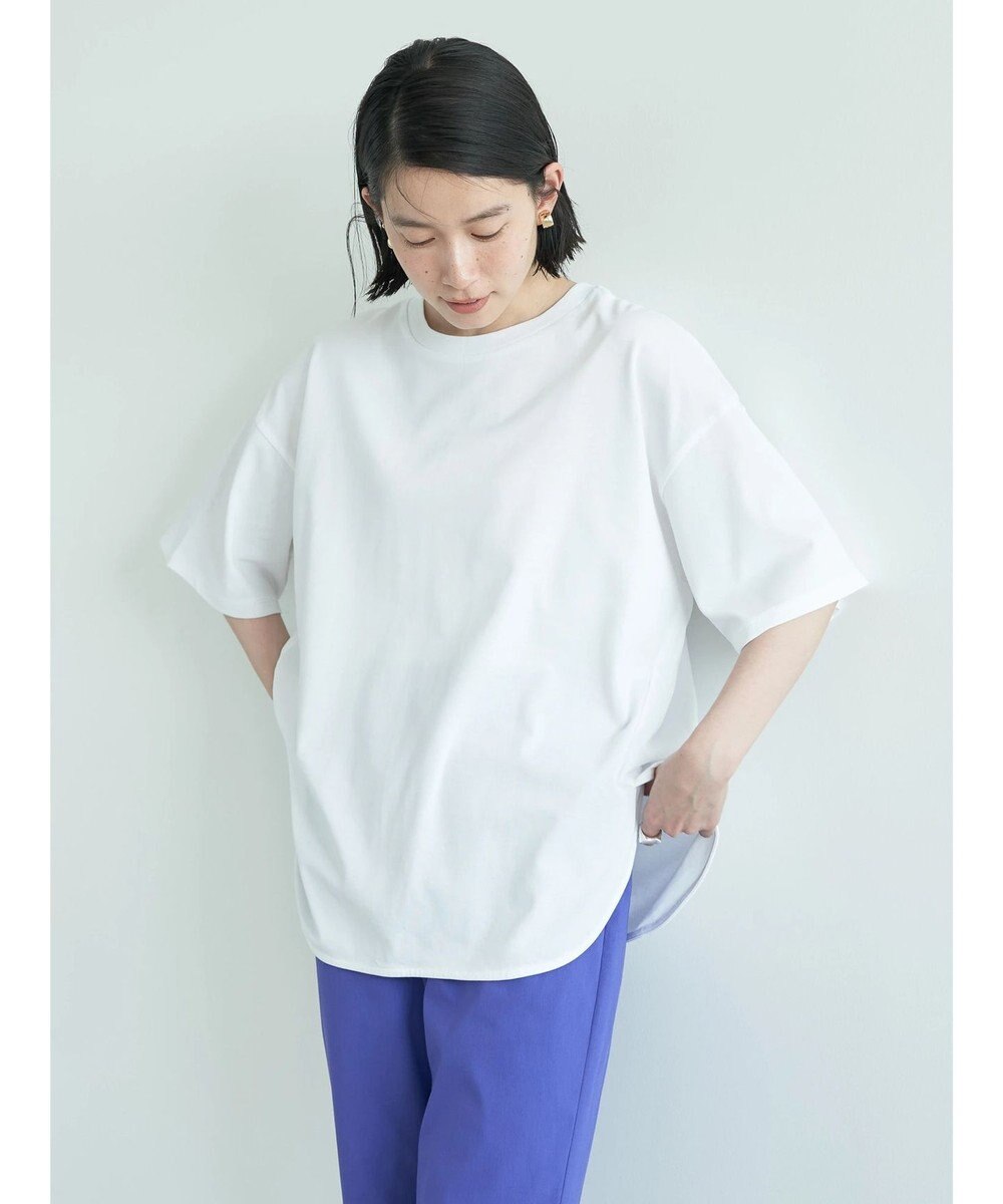 AMERICAN HOLIC 抗菌防臭ラウンドテールカットプルオーバー 