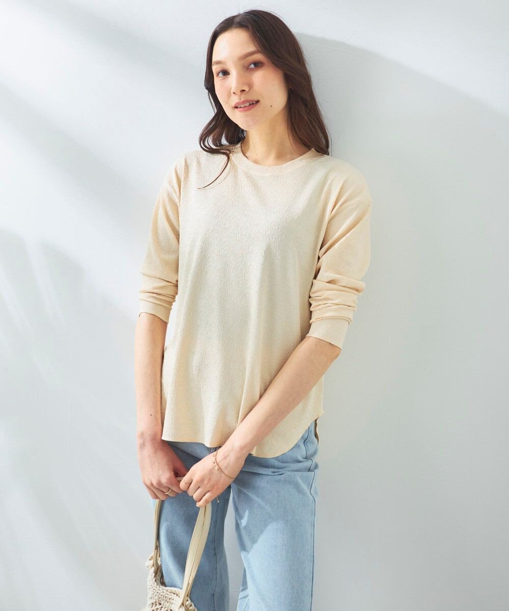 OP／FILA 【Ocean Pacific】シワ加工ラッシュガード付き タンキニデザイン水着4点セット 