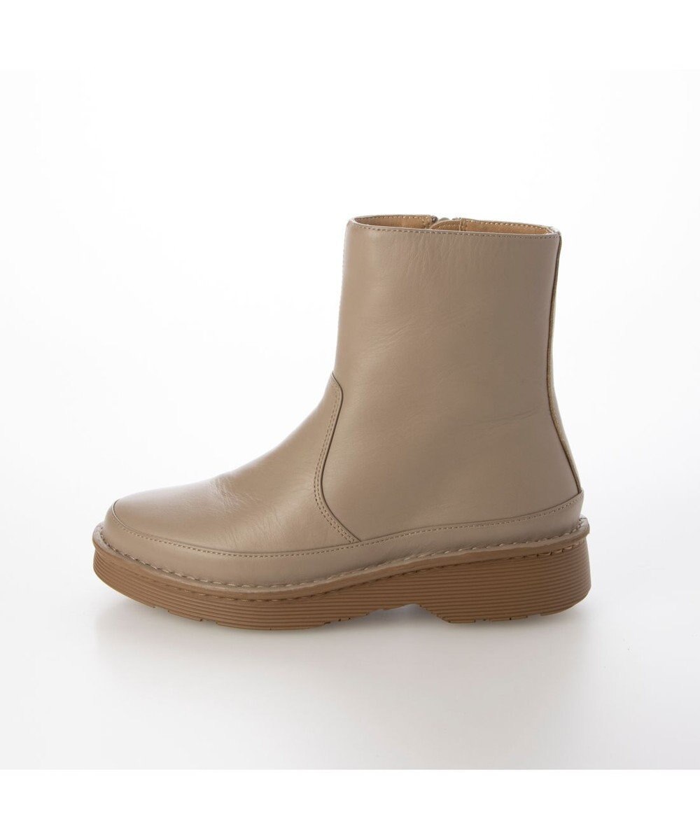 ing <ing>【WEB限定】ボリュームソールラウンドショートブーツ 