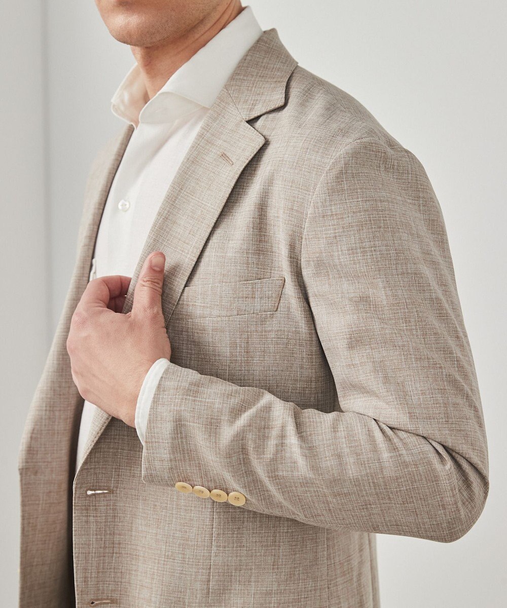 GOTAIRIKU ウォッシャブルに進化【洗える/シワになりにくい/ストレッチ】タイワンタフタ ジャケット 