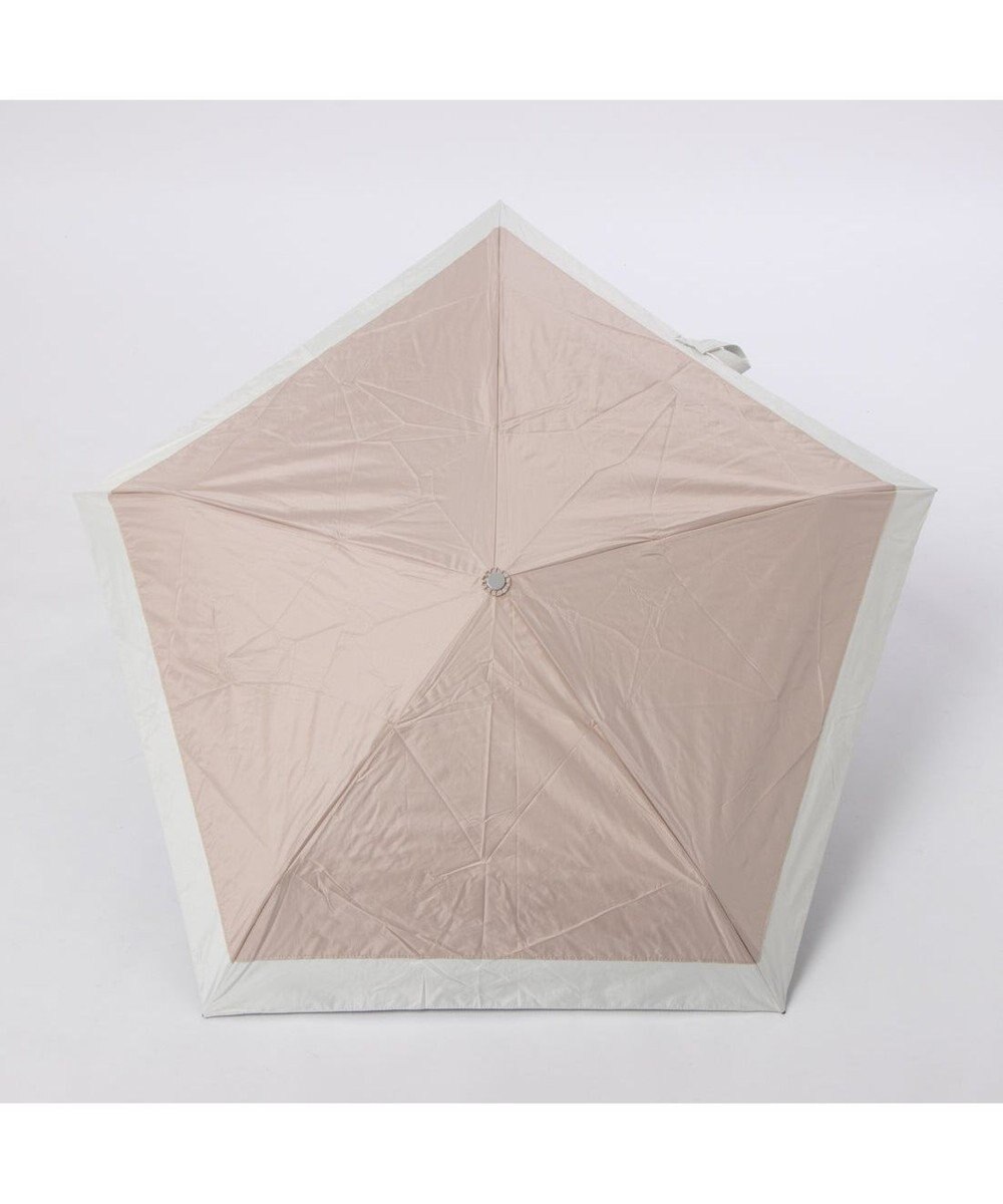 UNBILLION カシュネ cachenez /【晴雨兼用　日傘　UVカット率・遮光率100％生地使用 】PU軽量バイカラー自動開閉折りたたみ傘 