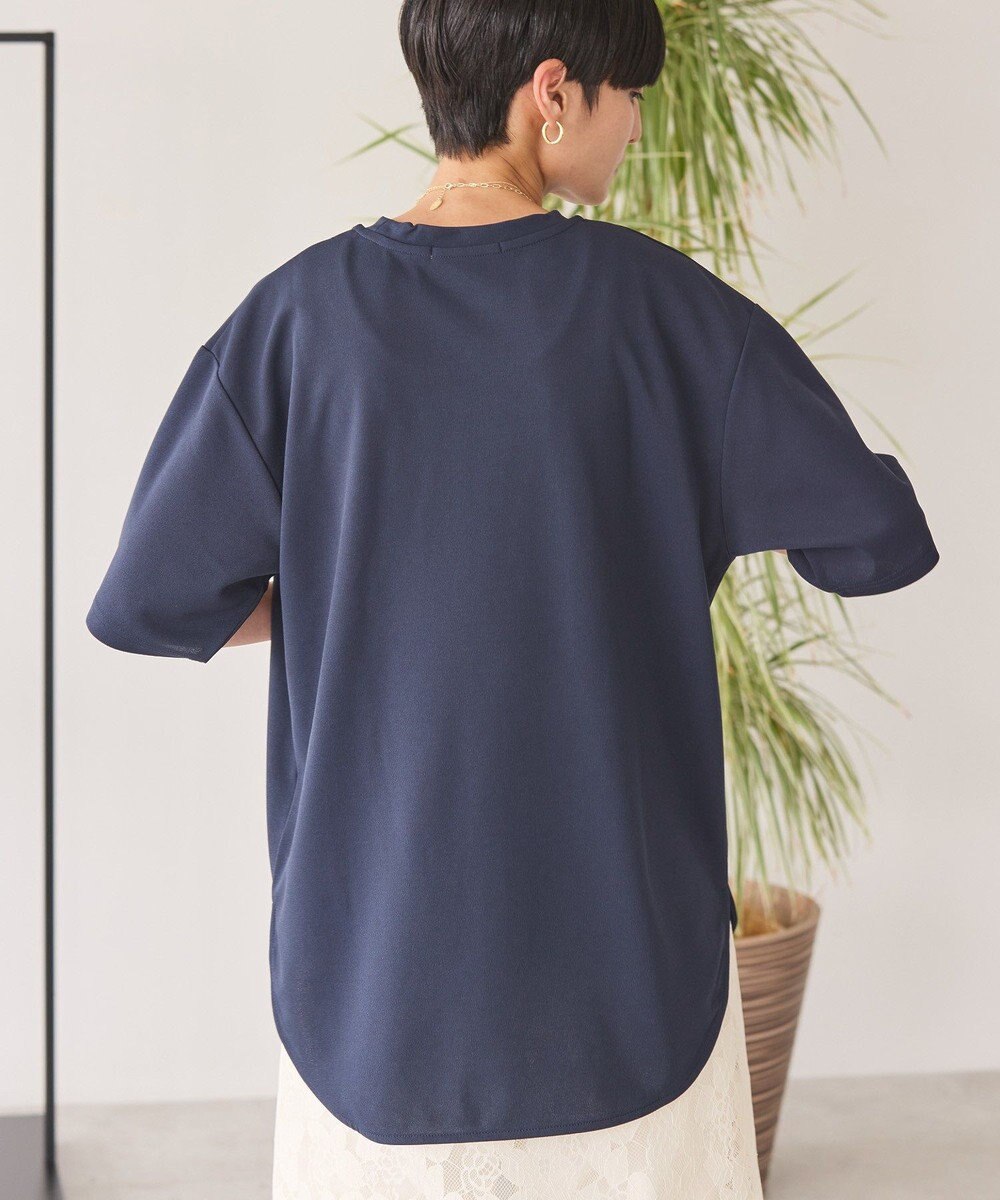 AMERICAN HOLIC ジョーゼットラウンドヘムトップス 