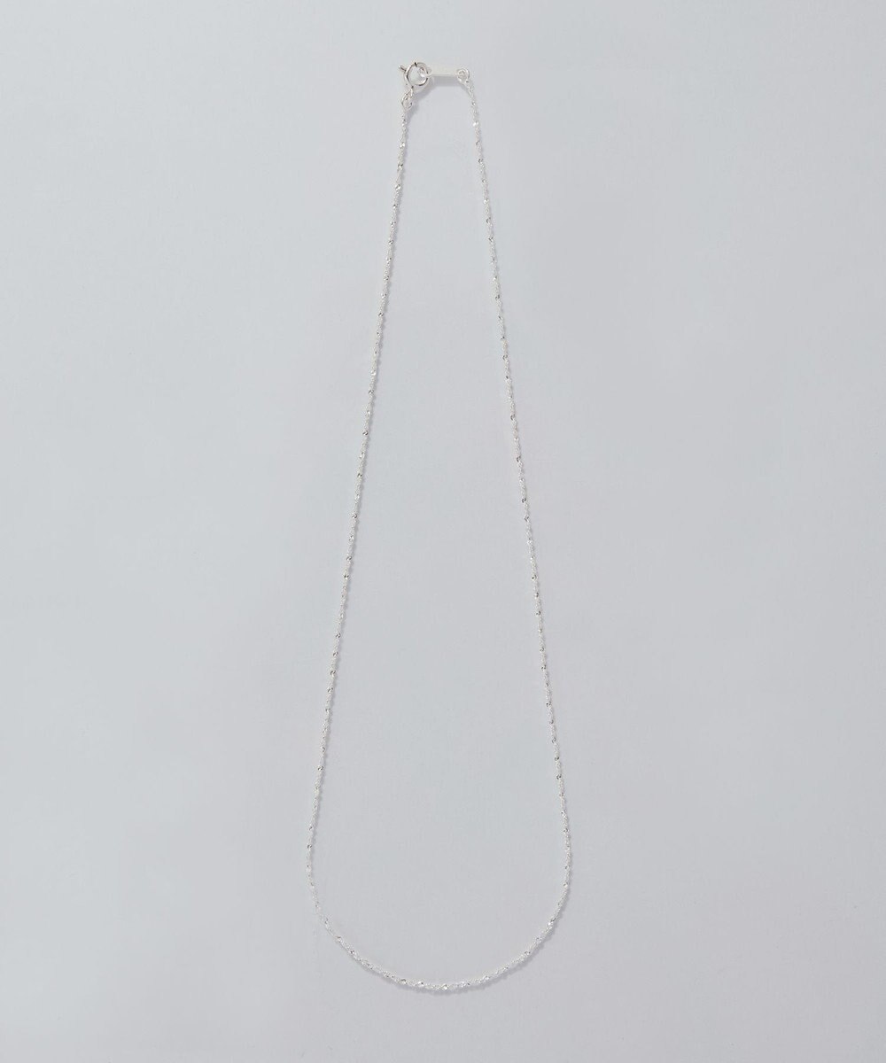 Phoebe 【SV925】シルキーシャインスエッジチェーンネックレス 