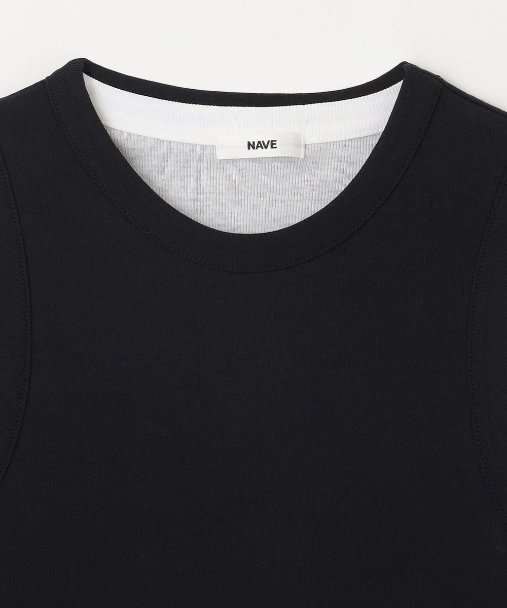 NAVE 【Nave・otona MUSE別注/洗える】レイヤードカットソー 2枚セット 