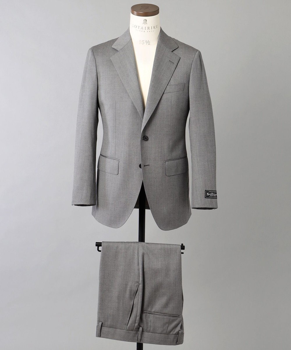 GOTAIRIKU 【御幸毛織】ニュージーランドメリノSuper120'sツイル スーツ 