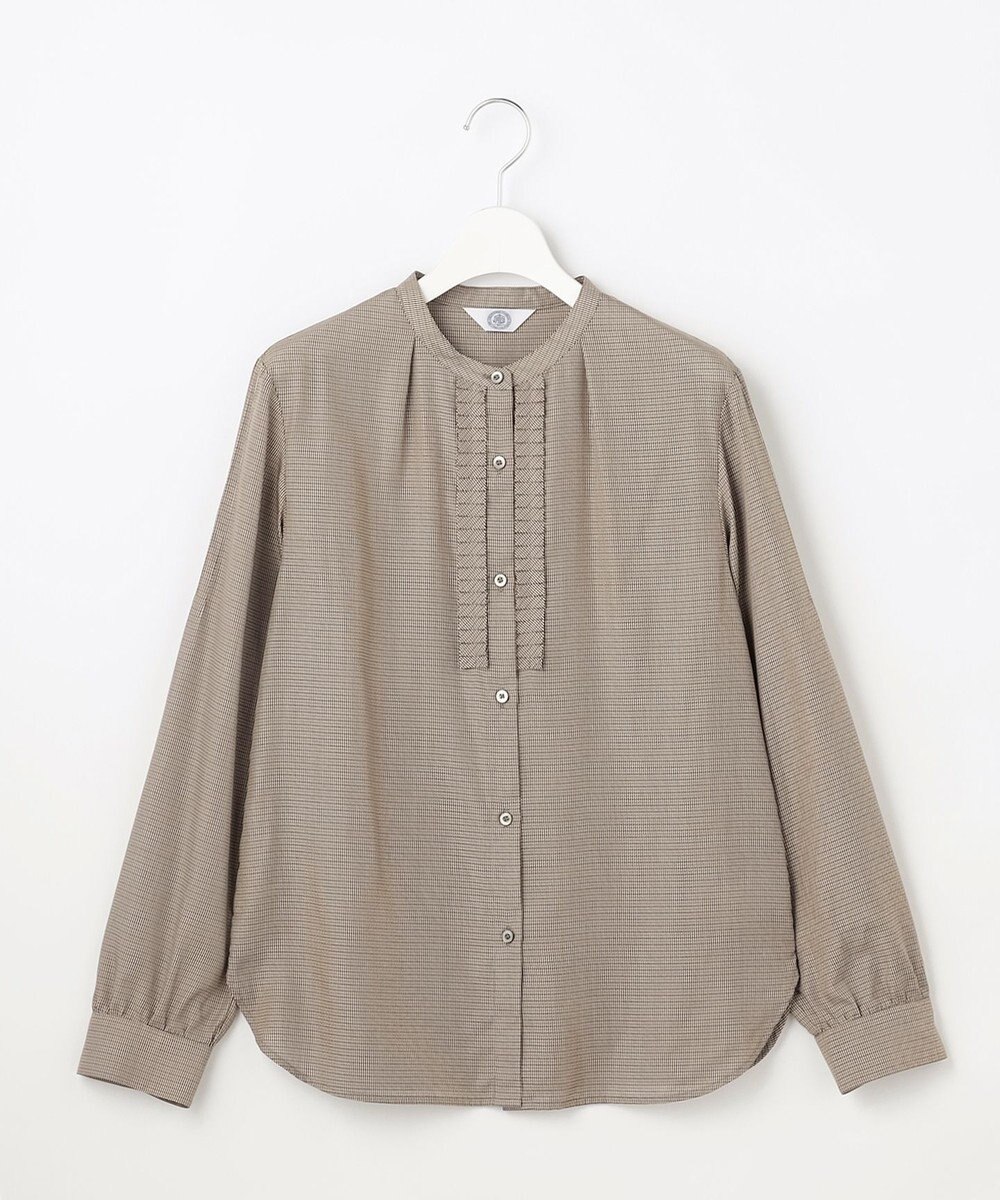J.PRESS LADIES S 【WEB限定カラーあり】セルローストラディショナルチェック シャツブラウス 