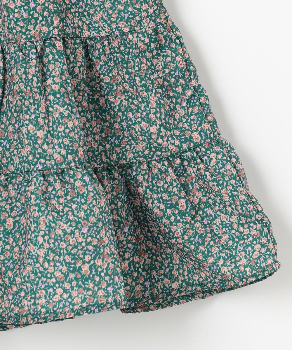 ANY KIDS 花柄ドッキング ワンピース 