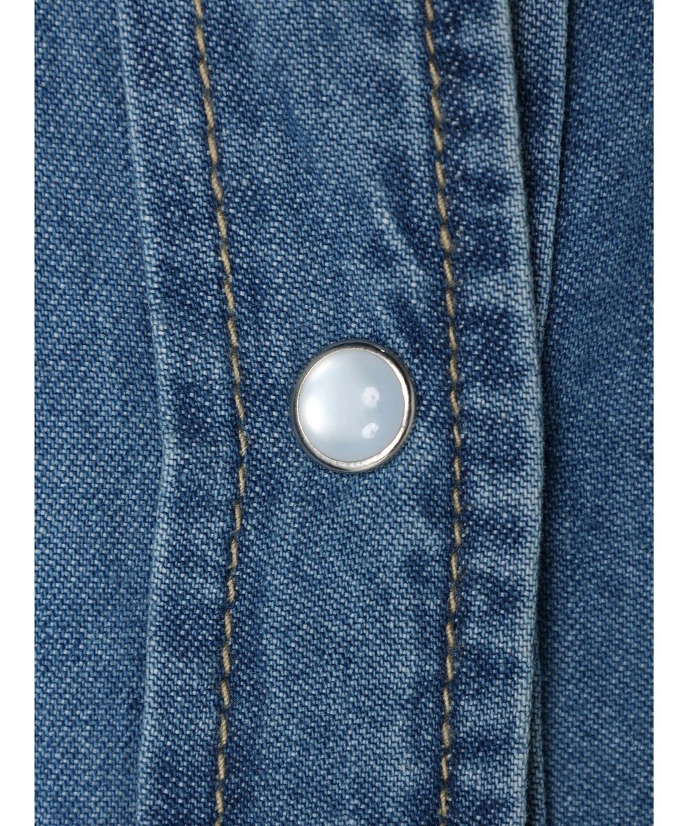 Green Parks ・ＳＵＧＡＲ　ＳＰＯＯＮ　デニムウエスタンワンピース 