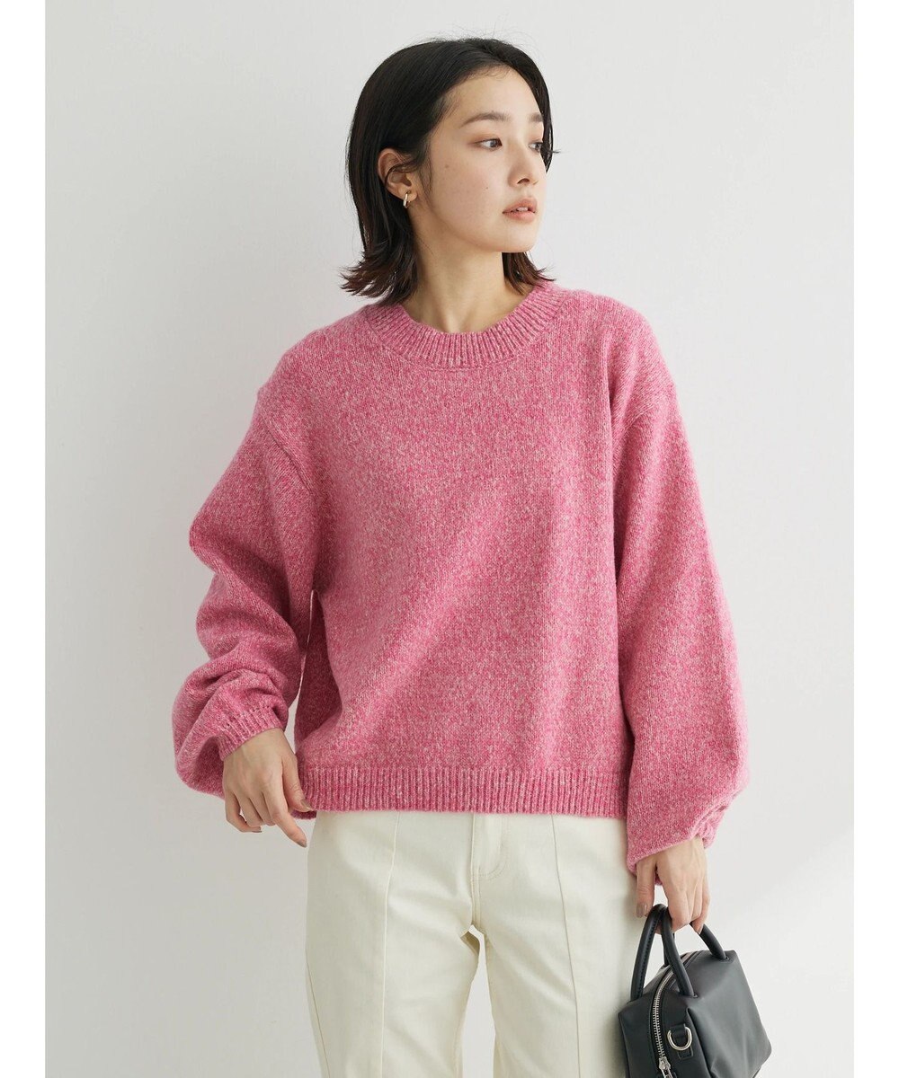 Green Parks ・Ｐｅｔｉｔ　Ｆｌｅｕｒ　ミックスニットプルオーバー 