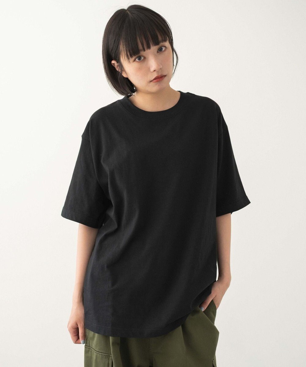 WEGO 【ユニセックス着用ITEM/MLサイズ展開/綿100%】リラックスフィットコットンT（SS） 