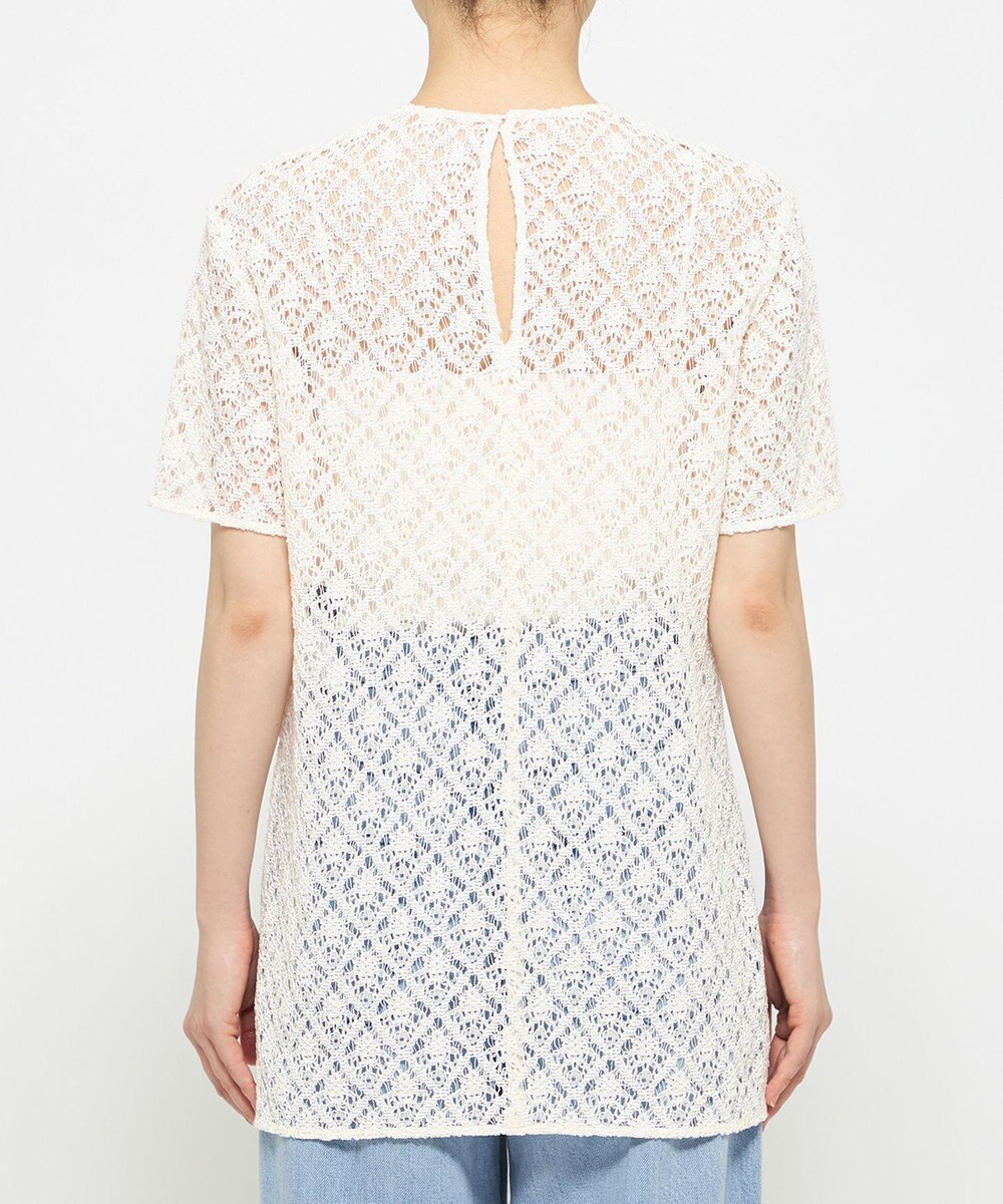 uncrave ジオメトリックレース ブラウス 