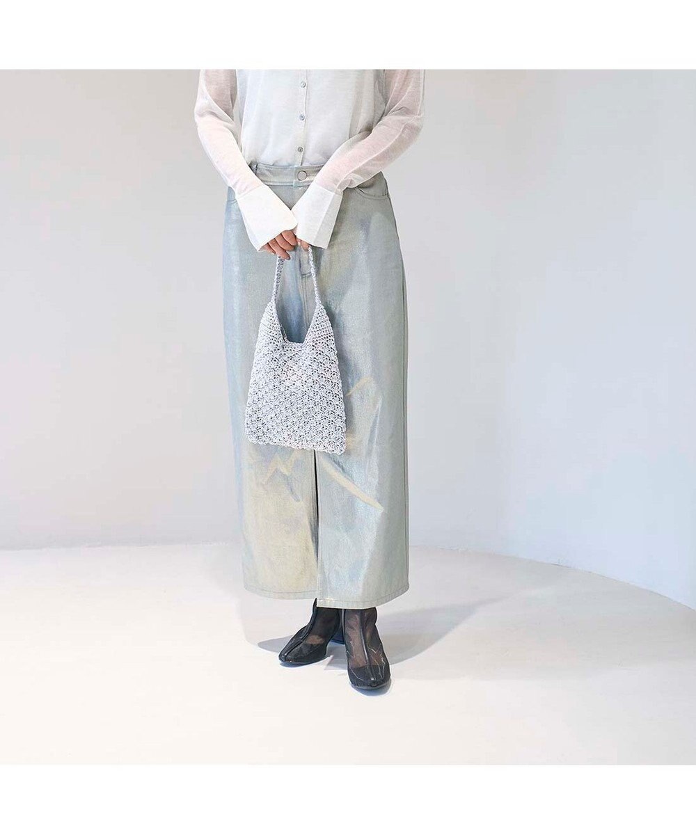 MODE ET JACOMO <noyau>ブロックヒールチュールブーツ 