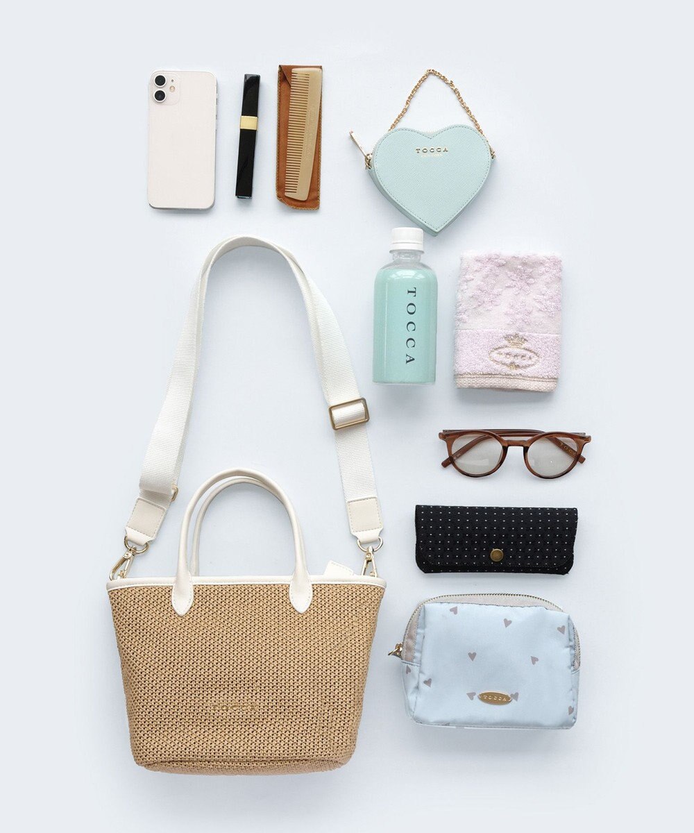 TOCCA TO THE SUNLIGHT POCHETTE かごバッグ【星風まどかさん着用】 