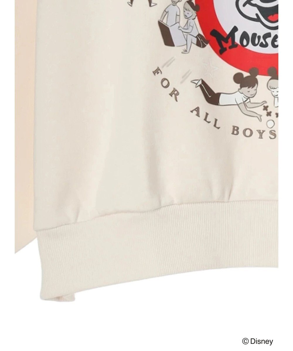 Green Parks ミッキーマウス・クラブ／アート裏起毛プルオーバー 